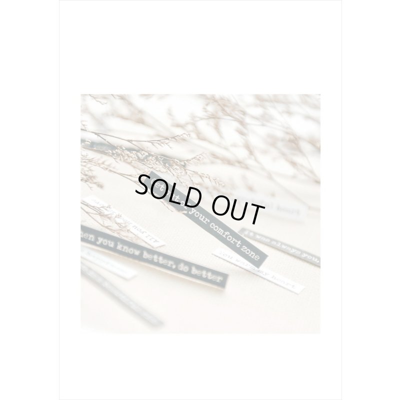 画像11: 英文だらけ♪黒と白＊8シート入り＊202＊海外製