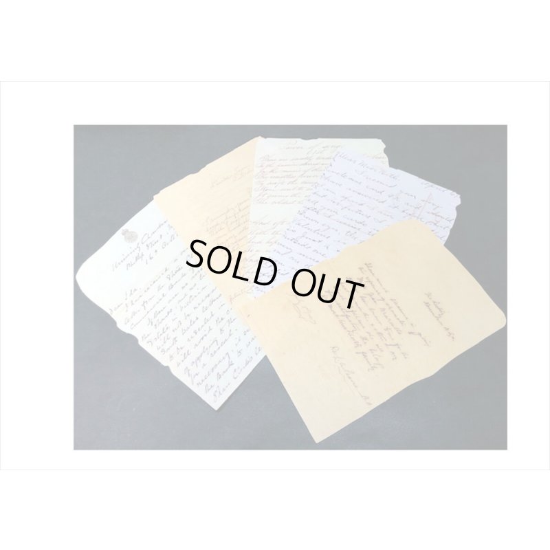 画像5: 透明シール付き＊レター＊アンティーク風ペーパーセット＊25枚＊海外製