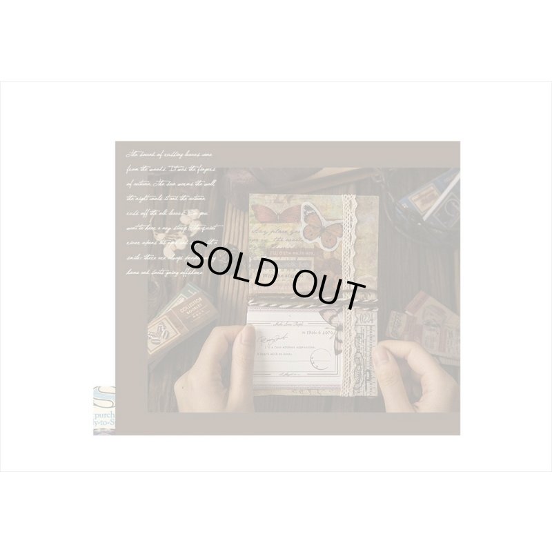 画像16: ちっちゃなシールブック＊花と蝶＊50枚＊海外製