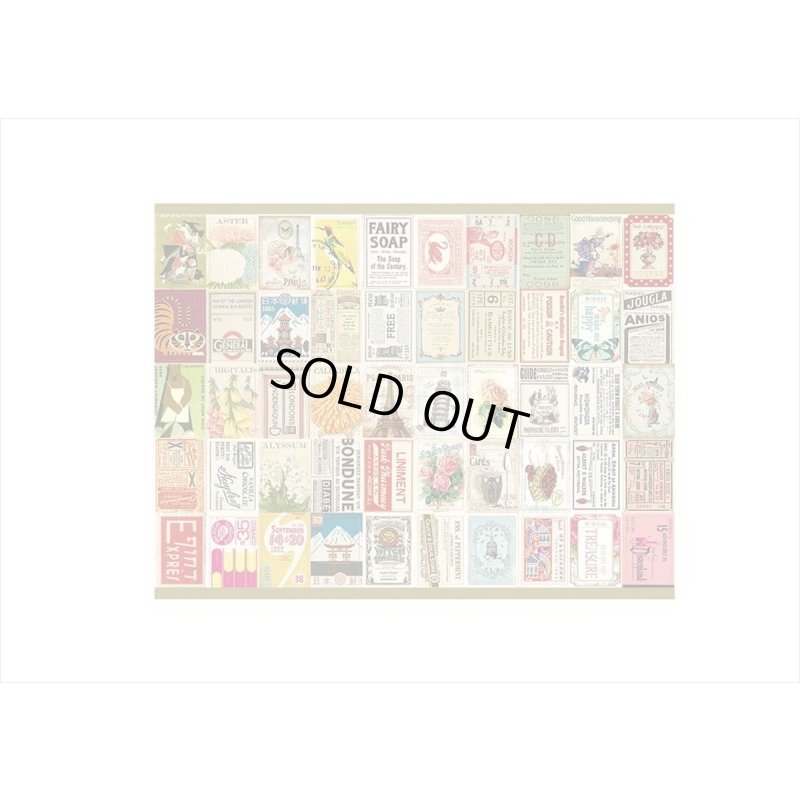 画像9: mini和紙シール帳＊カーキ・コレクション＊50枚＊海外製