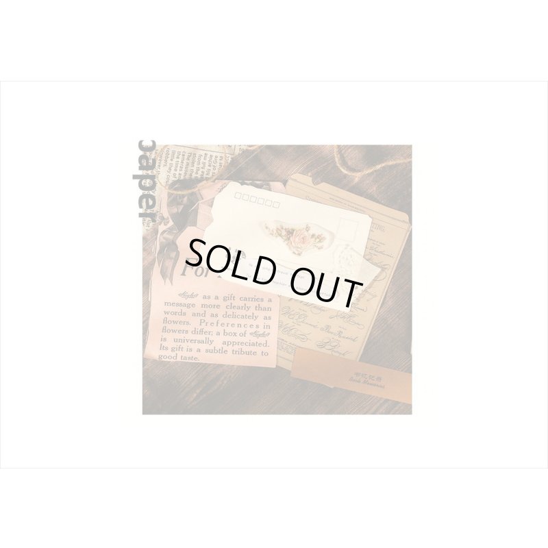 画像10: トレペ付＊古い本＊アンティーク風ペーパーセット＊26点＊海外製