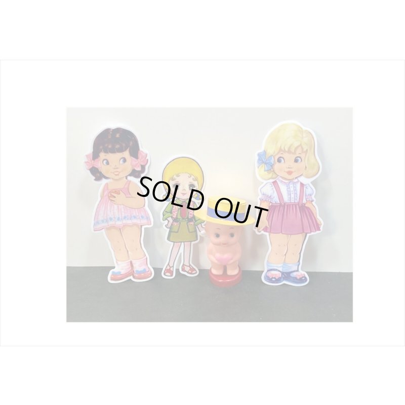 画像7: レトロ感満載💓昭和のお人形＊大きめダイカットステッカー＊海外製