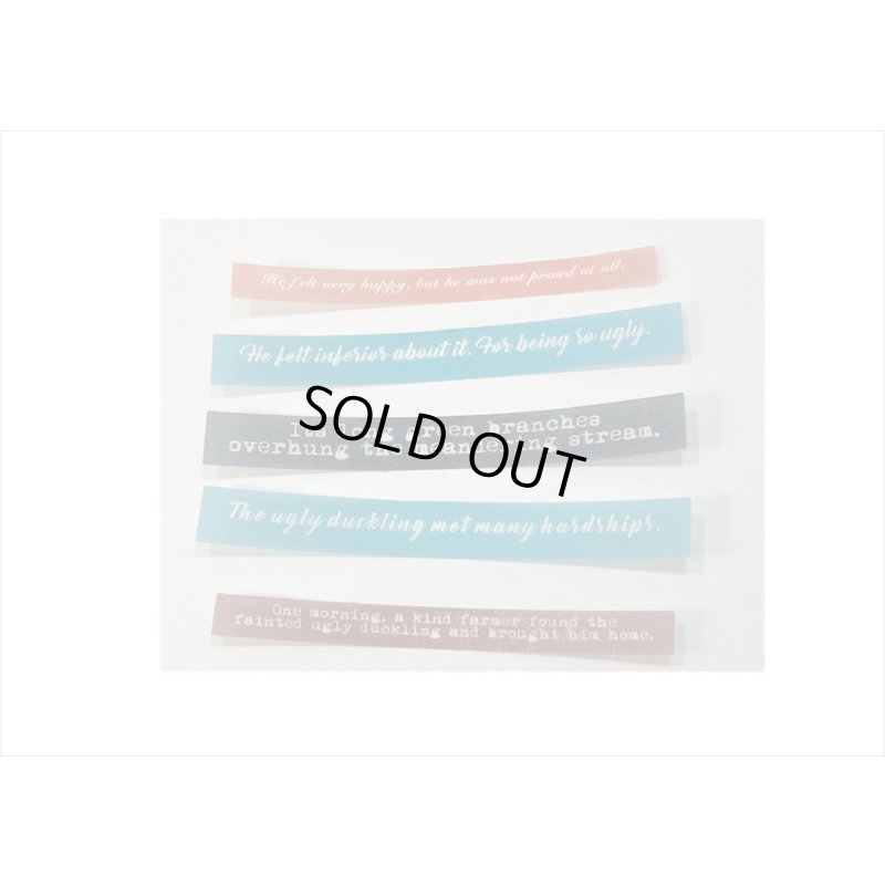 画像5: 英文＊おとぎ話＊みにくいアヒルの子＊和紙シール＊60枚＊海外製