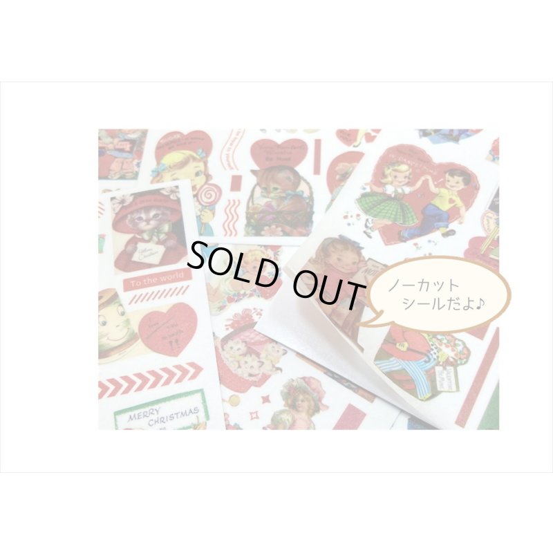 画像12: レッドの宝箱💓アニマル＆ガール＊和紙シール＊50シート❕❕海外製