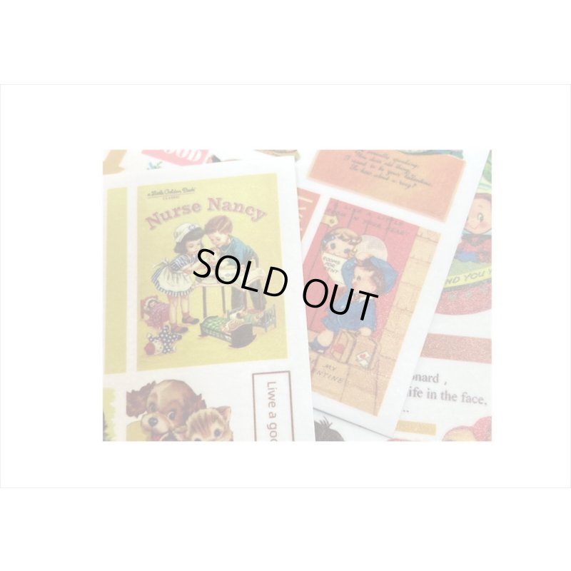 画像8: ピンクの宝箱💓アニマル＆ガール＊和紙シール＊50シート❕❕海外製