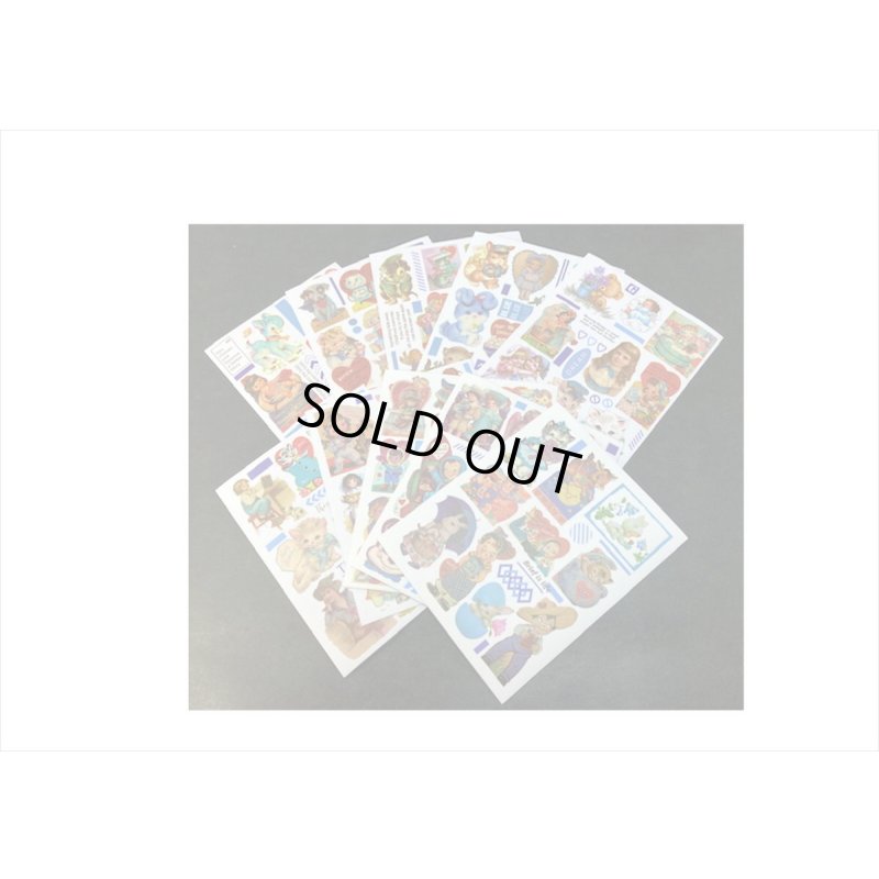 画像15: ブルーの宝箱💓アニマル＆ガール＊和紙シール＊50シート❕❕海外製