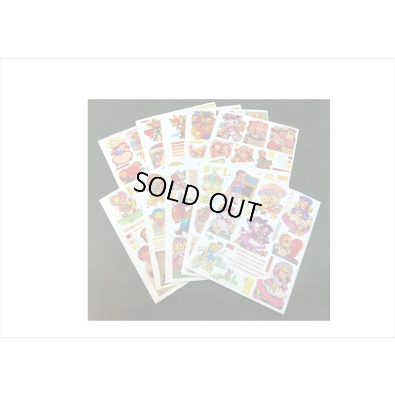 画像15: ピンクの宝箱💓アニマル＆ガール＊和紙シール＊50シート❕❕海外製