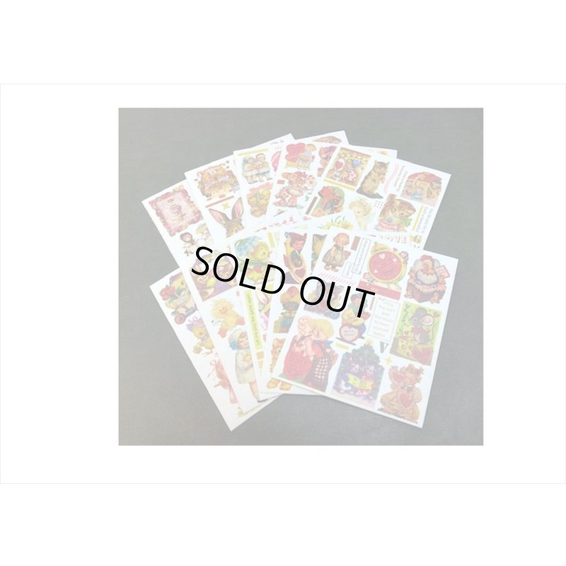 画像13: ピンクの宝箱💓アニマル＆ガール＊和紙シール＊50シート❕❕海外製