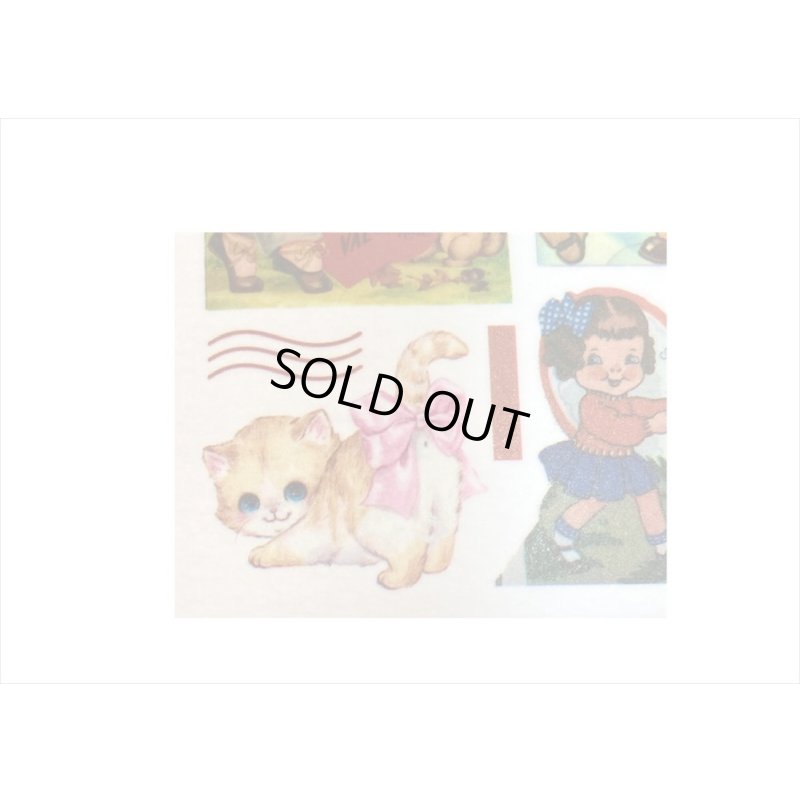 画像5: レッドの宝箱💓アニマル＆ガール＊和紙シール＊50シート❕❕海外製