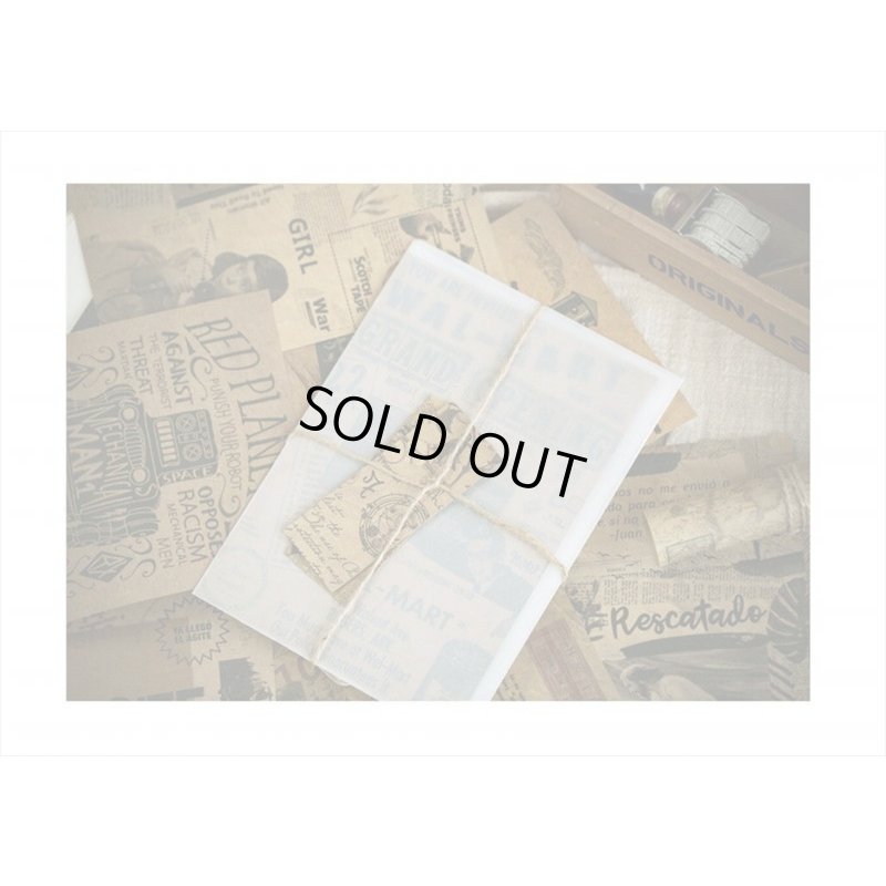 画像8: トレペ封筒入り＊探検＊クラフトペーパーセット＊10枚＊海外製