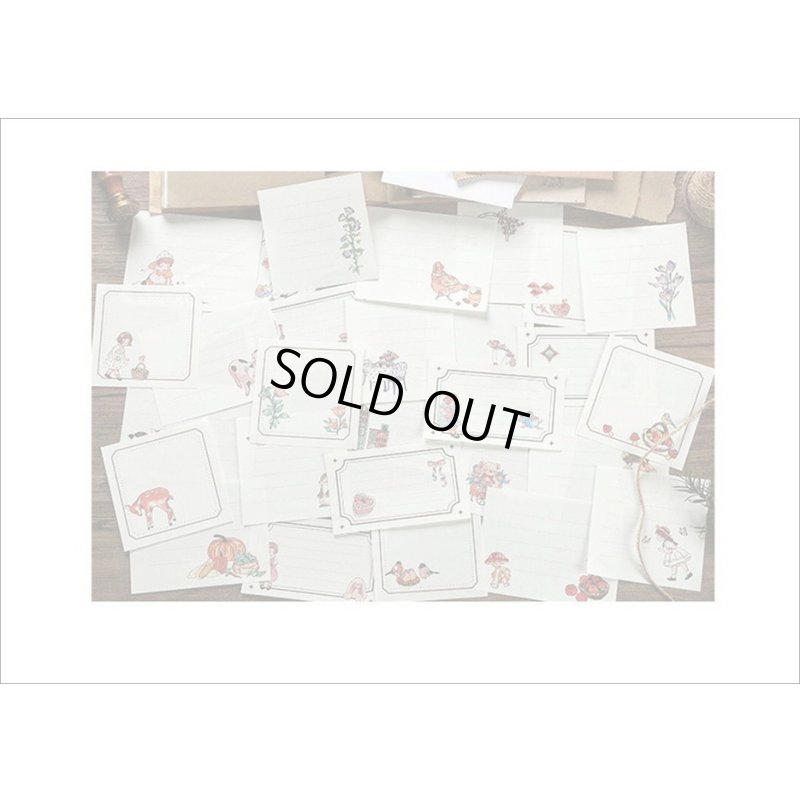 画像13: 可愛い💓ちび便箋＊夏の夢＊30シート＊海外製