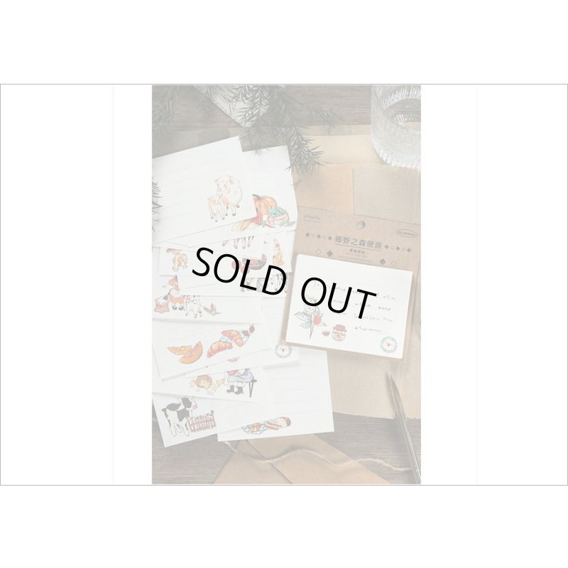 画像11: 可愛い💓ちび便箋＊夏の夢＊30シート＊海外製