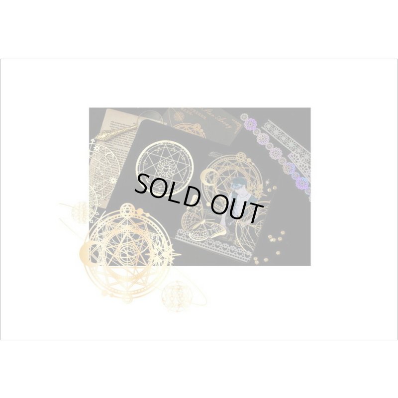 画像7: ロマンティック💓ゴールデンフォレスト＊ゴールド＊デコレーション＊10枚＊海外製