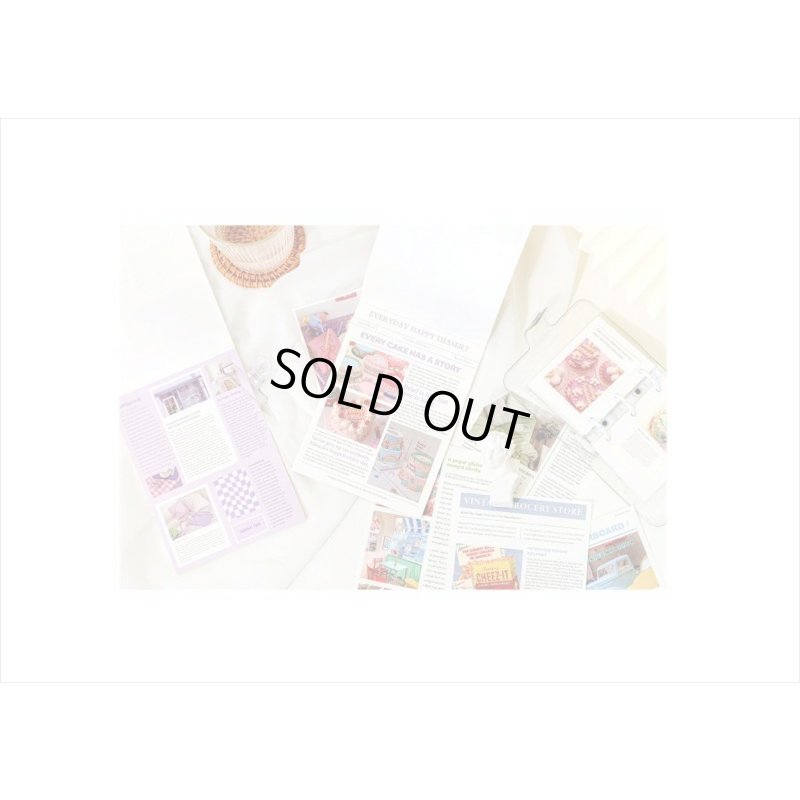 画像10: 5柄のペーパーセット＊ドールハウス＊はがきサイズ大＊50枚＊海外製