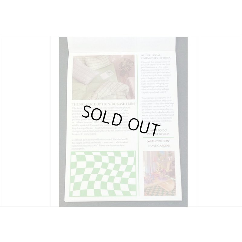 画像7: 5柄のペーパーセット＊チェッカーボード＊はがきサイズ大＊50枚＊海外製