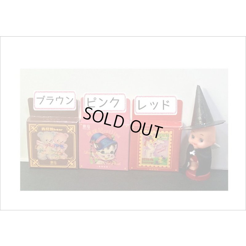 画像9: レッド・うさぎ＊レトロアニマル＊ダイカット＊光沢シール＊46枚＊箱入り＊海外製