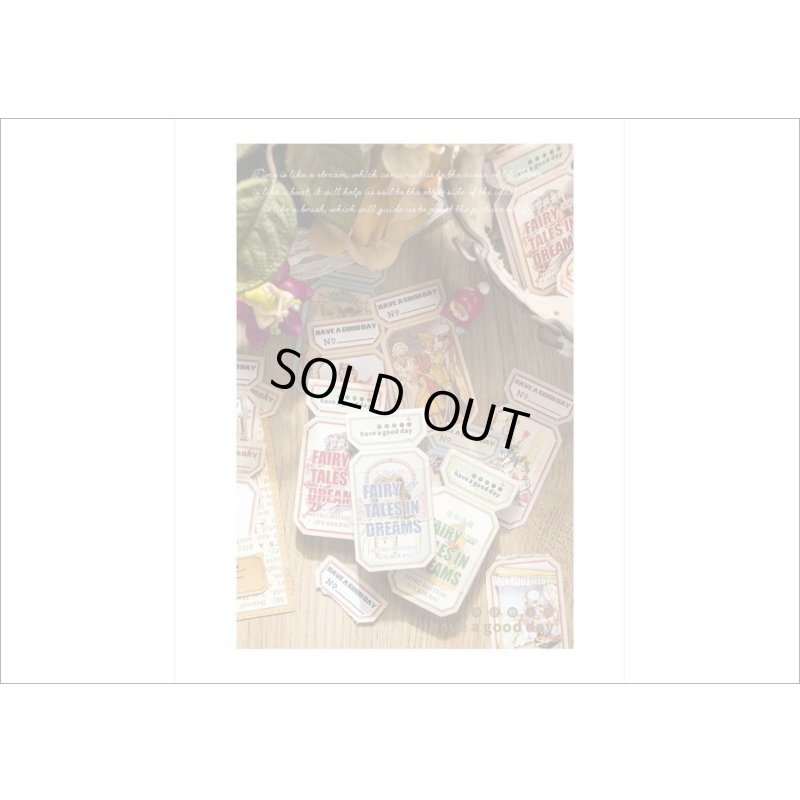 画像12: チケットみたいなタグシール＊天使・Angel＊50枚＊海外製