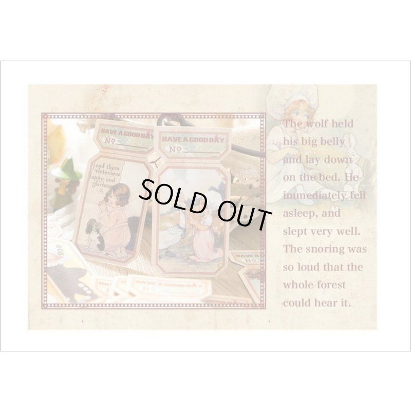 画像16: チケットみたいなタグシール＊フラワーフェアリー＊50枚＊海外製