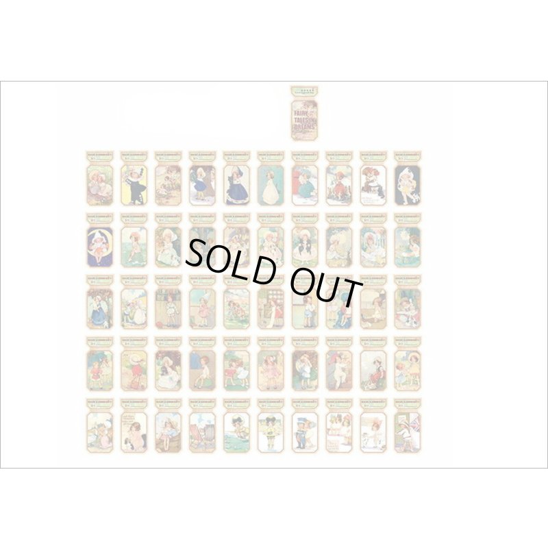 画像9: チケットみたいなタグシール＊子ども＊50枚＊海外製