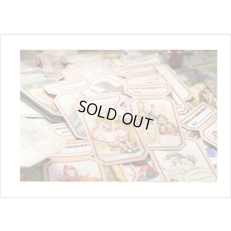 画像13: チケットみたいなタグシール＊子ども＊50枚＊海外製