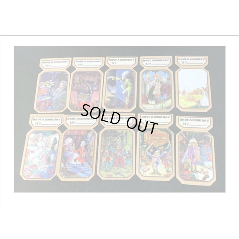 画像5: チケットみたいなタグシール＊くるみ割り人形＊50枚＊海外製