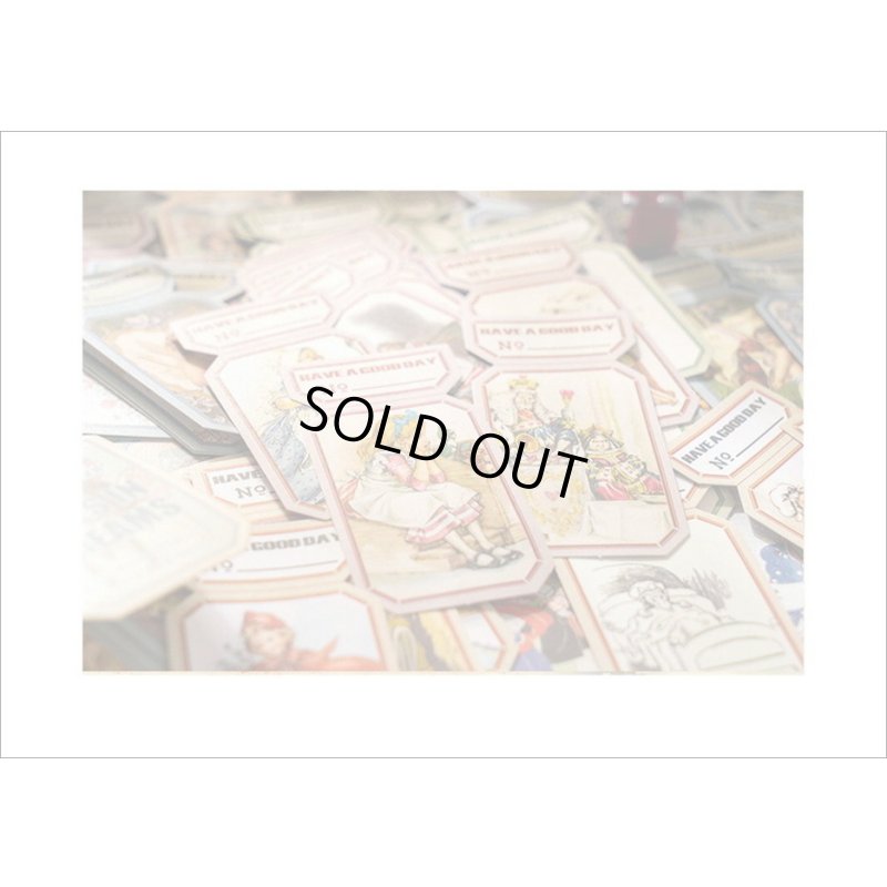 画像14: チケットみたいなタグシール＊天使・Angel＊50枚＊海外製