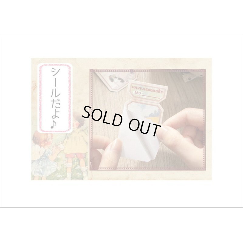 画像11: チケットみたいなタグシール＊フラワーフェアリー＊50枚＊海外製