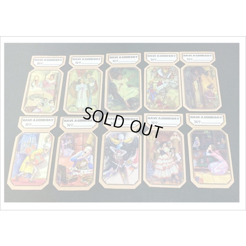 画像4: チケットみたいなタグシール＊くるみ割り人形＊50枚＊海外製