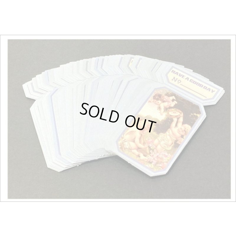 画像3: チケットみたいなタグシール＊天使・Angel＊50枚＊海外製