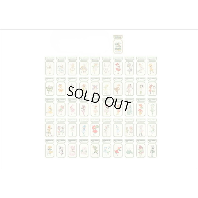 画像9: チケットみたいなタグシール＊フラワーフェアリー＊50枚＊海外製