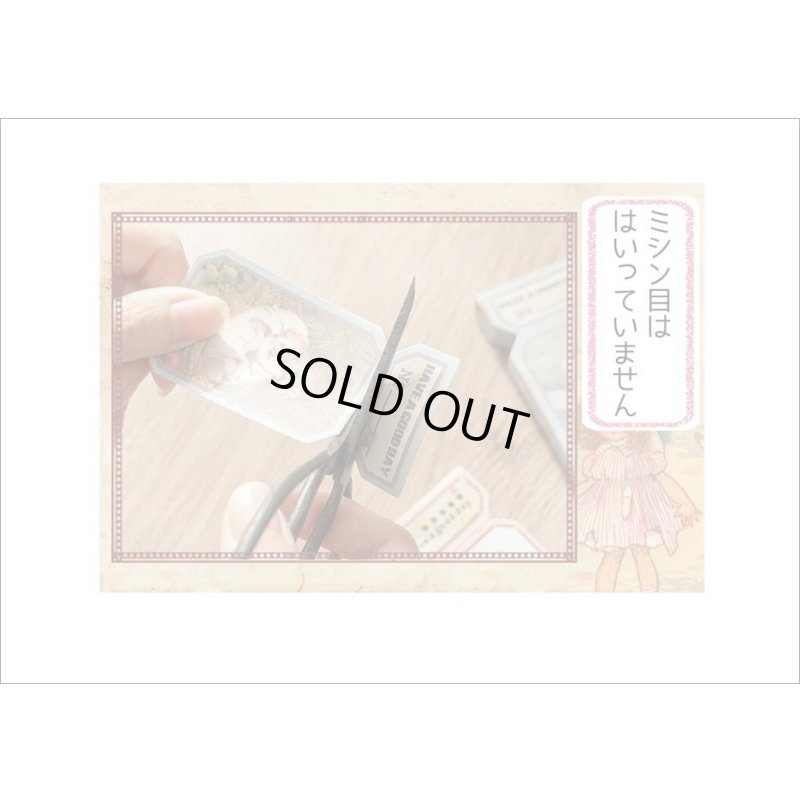 画像10: チケットみたいなタグシール＊天使・Angel＊50枚＊海外製