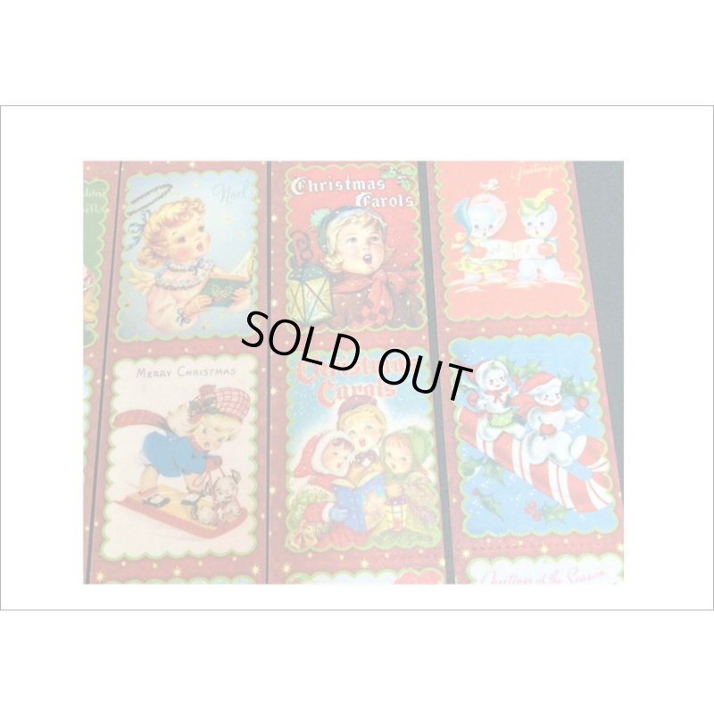 画像4: クリスマス🎄ミシン目入りシール綴り＊ブラウンドット🎅150カット＊海外製