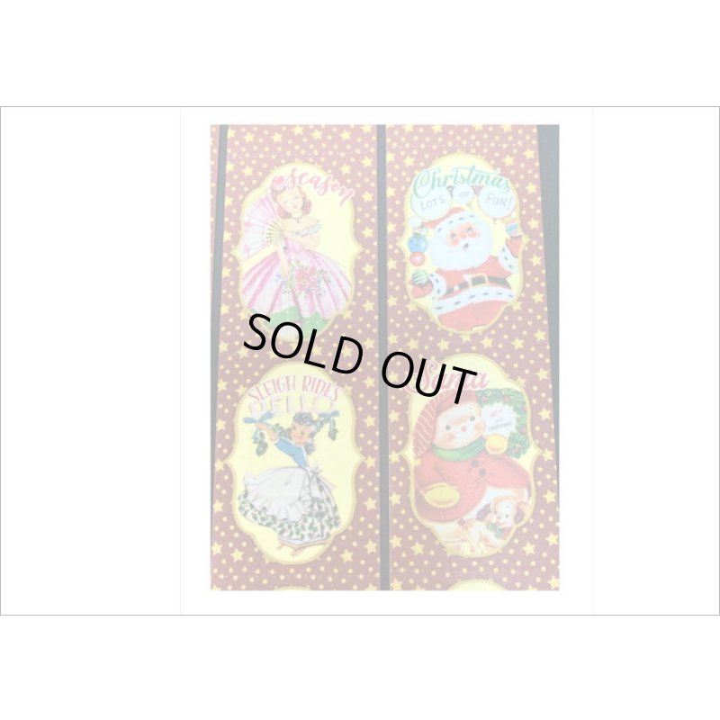 画像5: クリスマス🎄ミシン目入りシール綴り＊イエロースター🎅150カット＊海外製