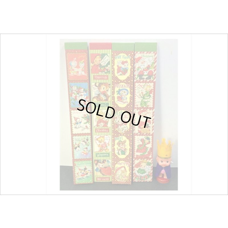 画像14: クリスマス🎄ミシン目入りシール綴り＊ブラウンドット🎅150カット＊海外製