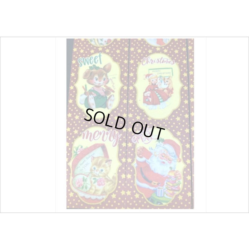 画像3: クリスマス🎄ミシン目入りシール綴り＊イエロースター🎅150カット＊海外製