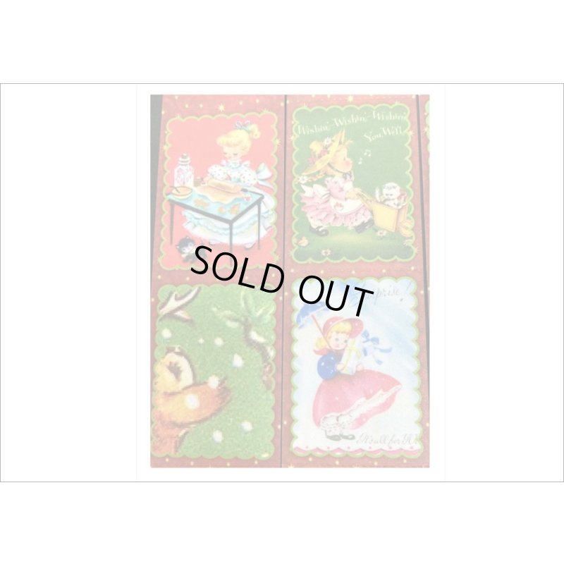 画像5: クリスマス🎄ミシン目入りシール綴り＊ブラウンドット🎅150カット＊海外製