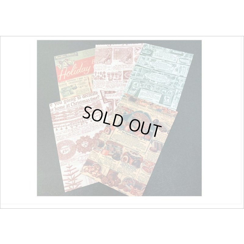 画像6: Xmas🎄ペーパーセット＊レッド＊50枚＊海外製