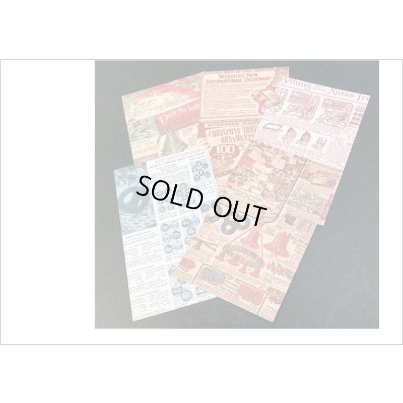 画像5: Xmas🎄ペーパーセット＊レッド＊50枚＊海外製