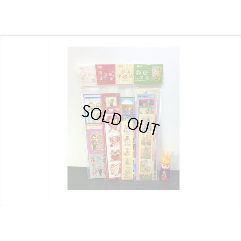 画像13: いろいろ光沢シール＊レッド・ガール＆ボーイ＊12シート＊海外製