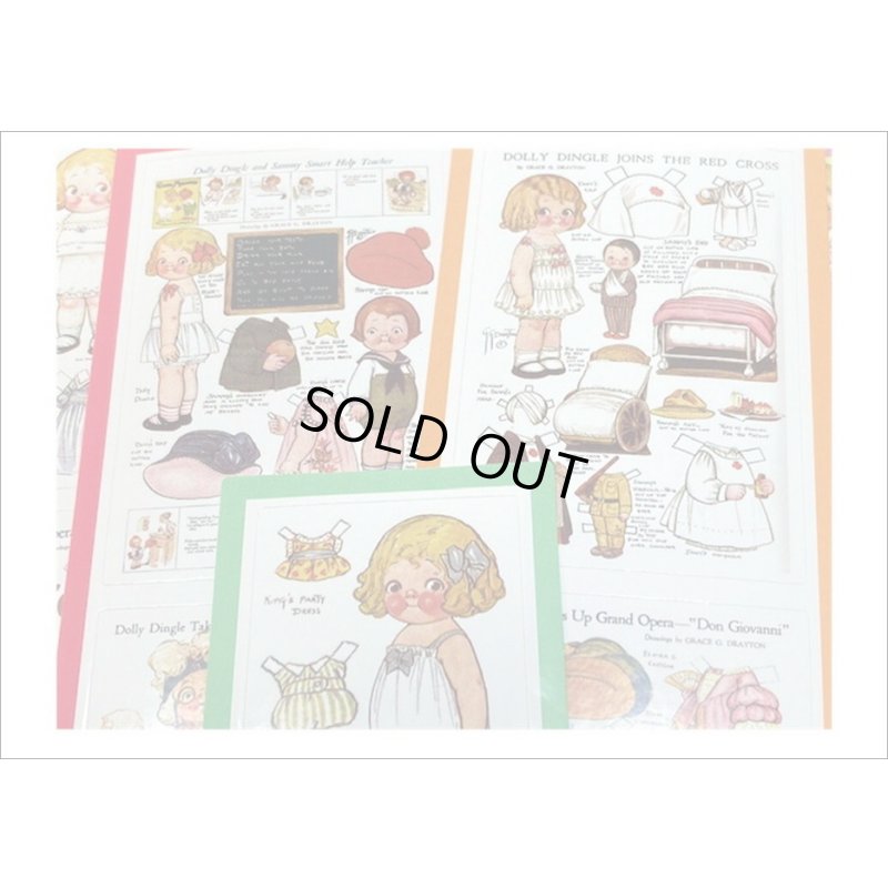 画像7: いろいろ光沢シール＊ホワイト・着せ替え人形＊12シート＊海外製