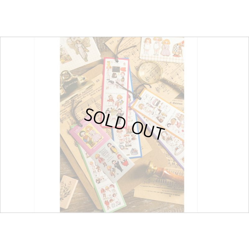 画像8: いろいろ光沢シール＊ホワイト・着せ替え人形＊12シート＊海外製