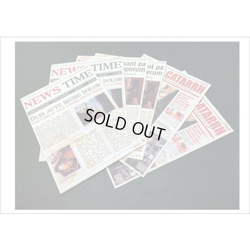画像3: 新聞みたい♪シティ＊ペーパーセット＊A4サイズ＊海外製
