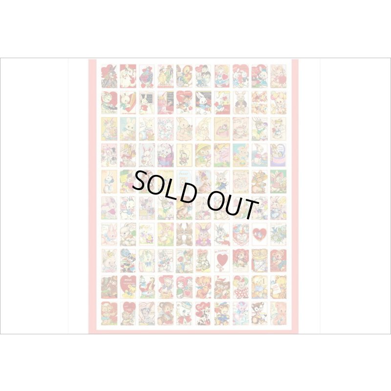 画像8: miniペーパー帳＊レトロアニマル＊100枚＊海外製