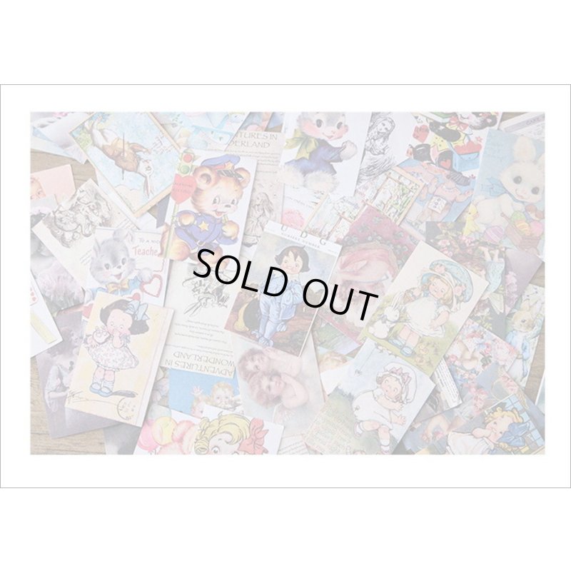 画像9: miniペーパー帳＊リトルガール＊100枚＊海外製