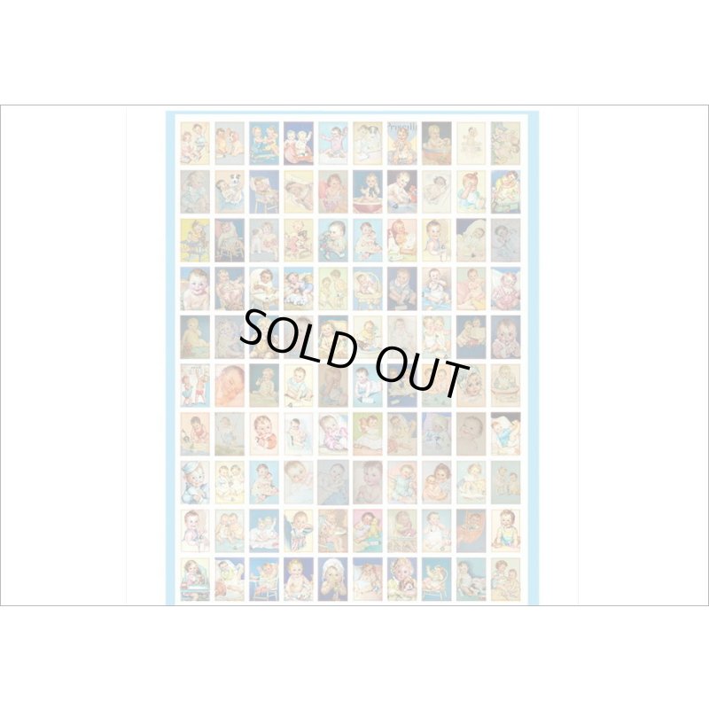 画像8: miniペーパー帳＊ベビー＊100枚＊海外製