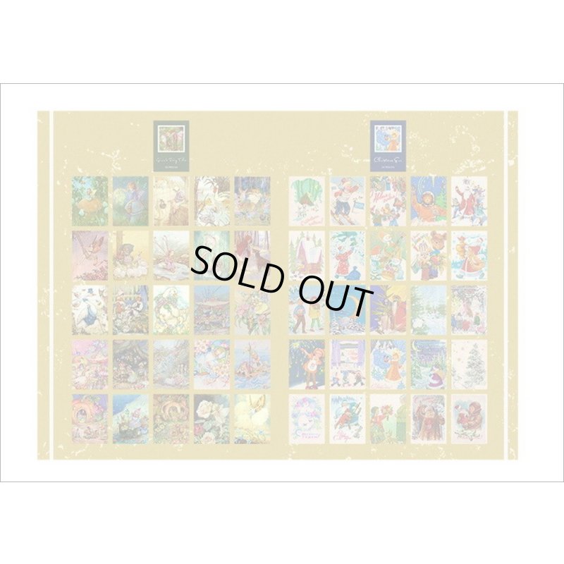 画像8: トランクみたい♪ミニBOOK型シール＊童話＊4冊入り＊海外製