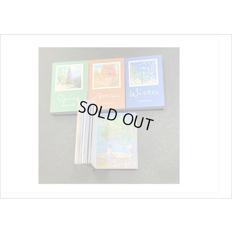 画像5: トランクみたい♪ミニBOOK型シール＊四季＊4冊入り＊海外製