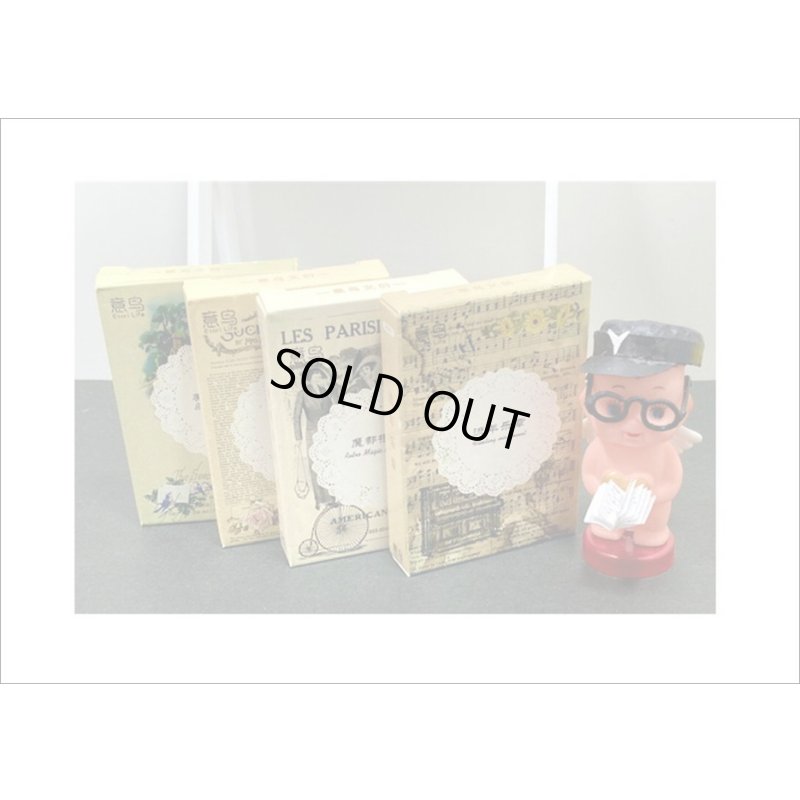 画像17: 長方形のいろいろシール＊アメリカンファッション＊柄違い24枚＊光沢シール＊箱入り＊海外製