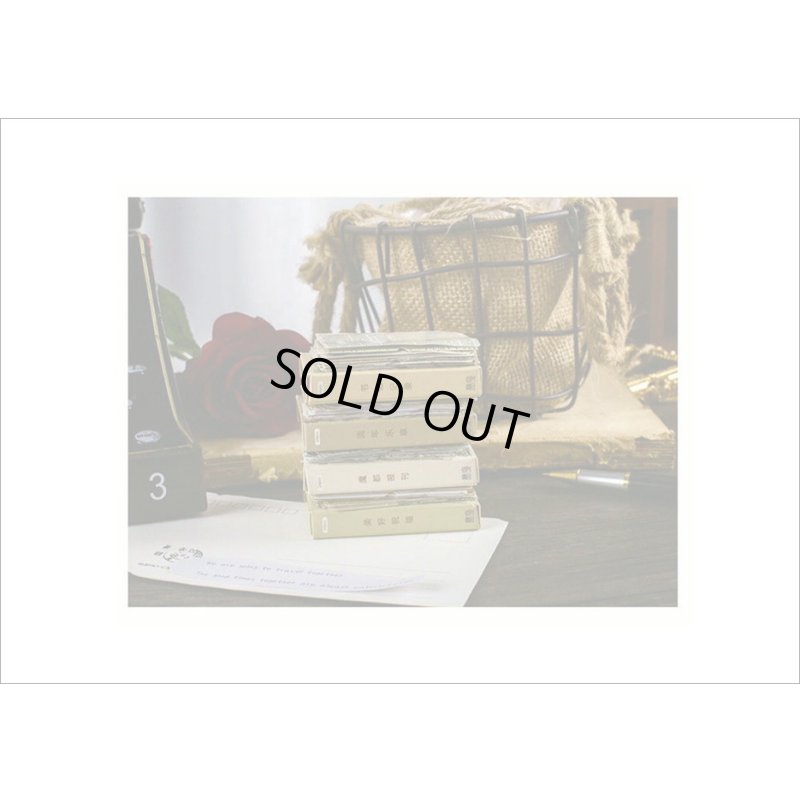 画像16: 長方形のいろいろシール＊アメリカンファッション＊柄違い24枚＊光沢シール＊箱入り＊海外製