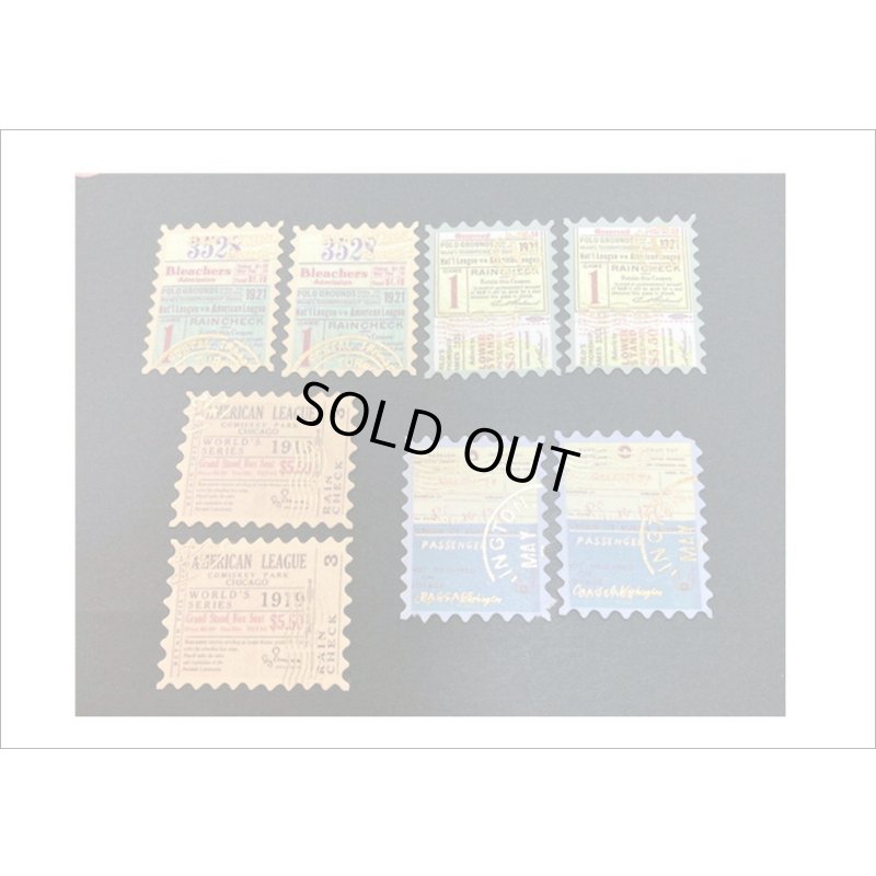 画像10: 箔押し＊レトロステッカーセット＊ラベル＊40枚＊海外製